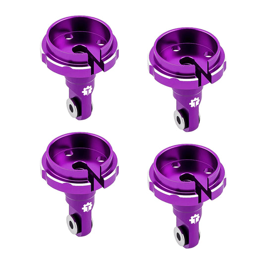 TCRC 4PCS Aluminum Shock Ends for 1/8 Traxxas Maxx Slash