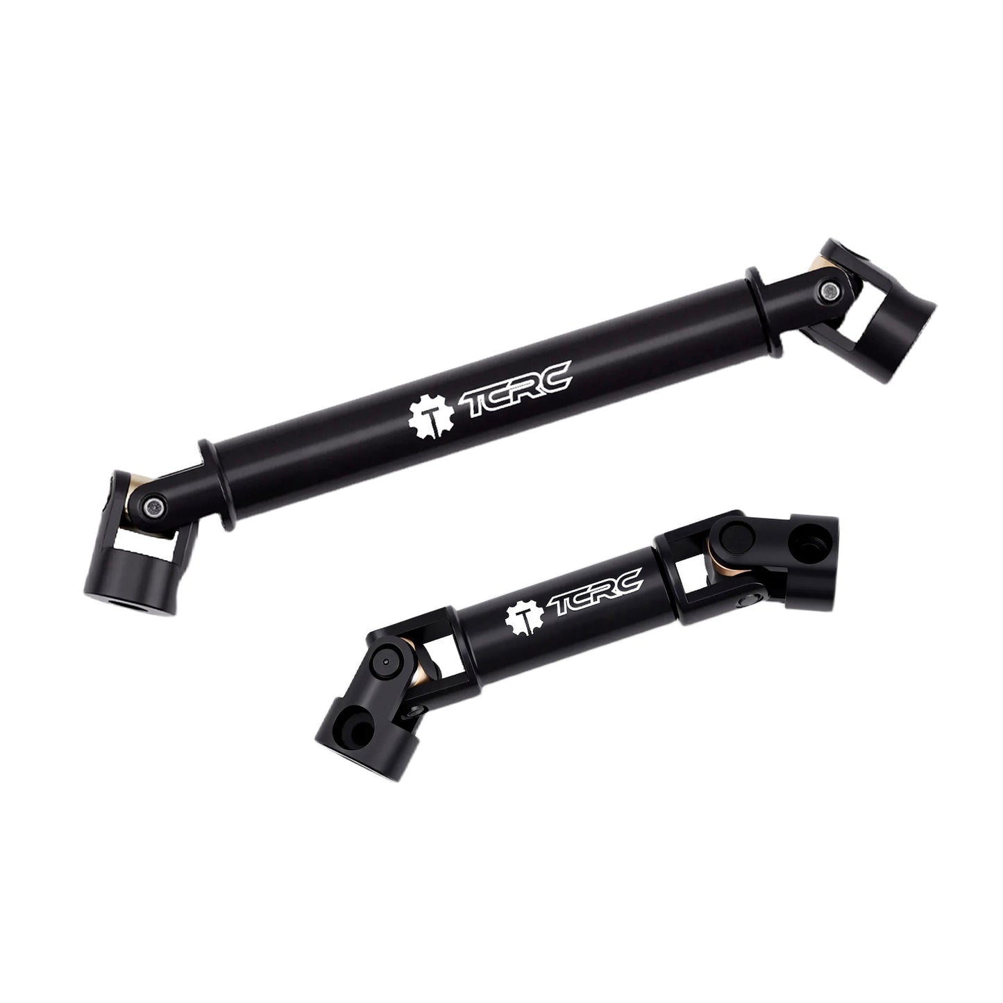 TCRC 2PCS Hard Alloy Steel 4140 Chromoly Drive Shafts For 1/24 Axial SCX24 Gladiator Dodge Power Wagon