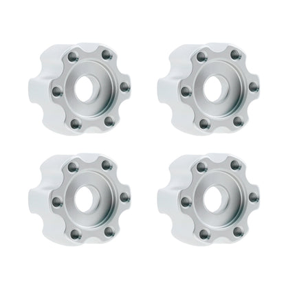 TCRC 4PCS Aluminum 7mm Wheel Hex Hubs 6MM/8MM/10MM Extension Adapters for All TCRC Designed 1.0inch 1.3inch Wheel Hubs