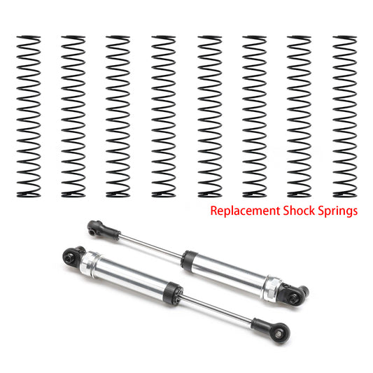 TCRC 8PCS Front Rear Replacement Shock Springs for Axial 1/8 AXP8 Gilamon Trail Buggy