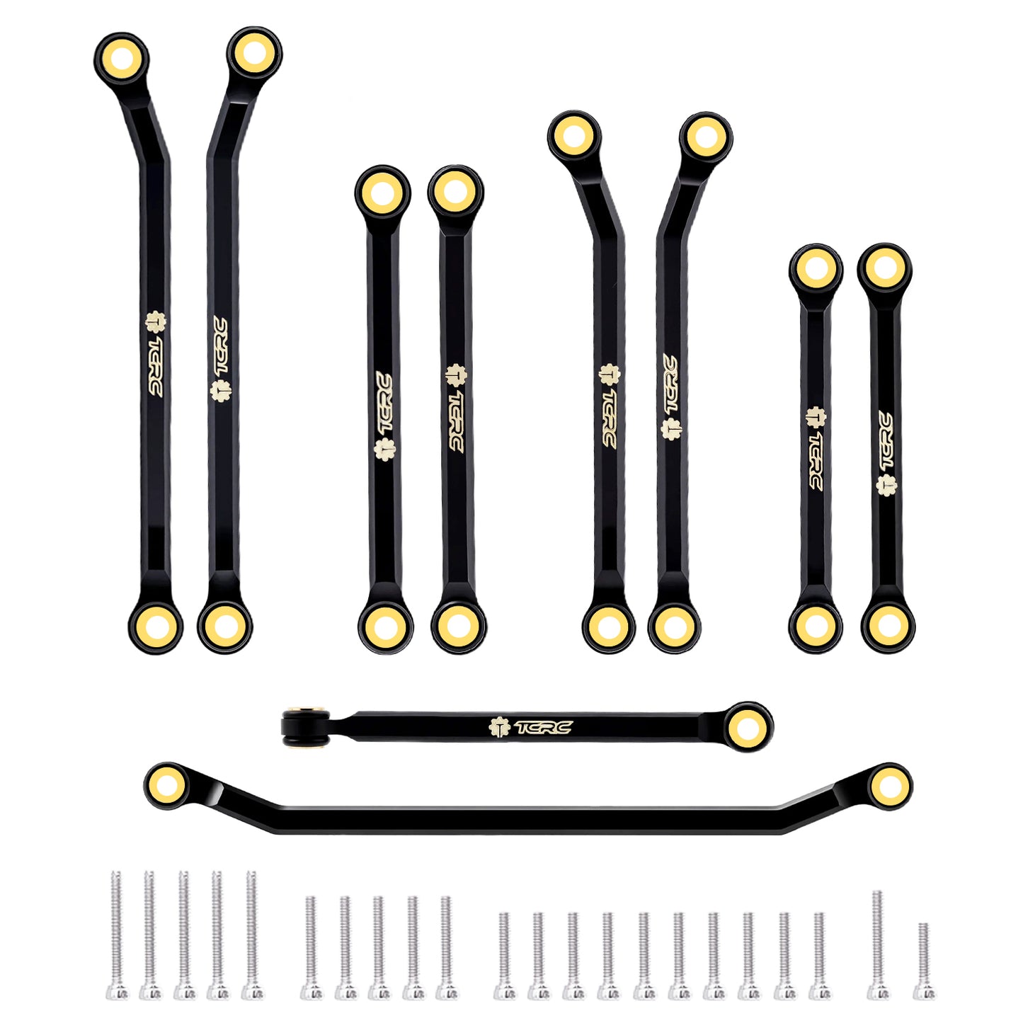 TCRC Brass High Clearance Chassis Links set for Redcat Ascent-32 1/32 RC Crawler Car Upgrades