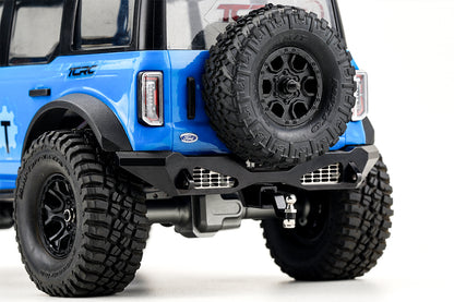 TCRC Aluminum Front and Rear Bumpers Set for 1/18 TRX4M Bronco
