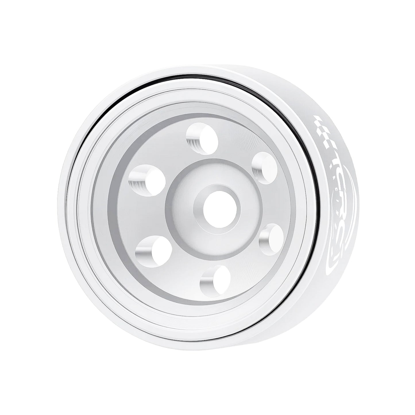 TCRC Deep Dish Aluminum 0.7” Beadlock Wheels Hubs for 1/30 Axial SCX30 1/32 Redcat Ascent-32