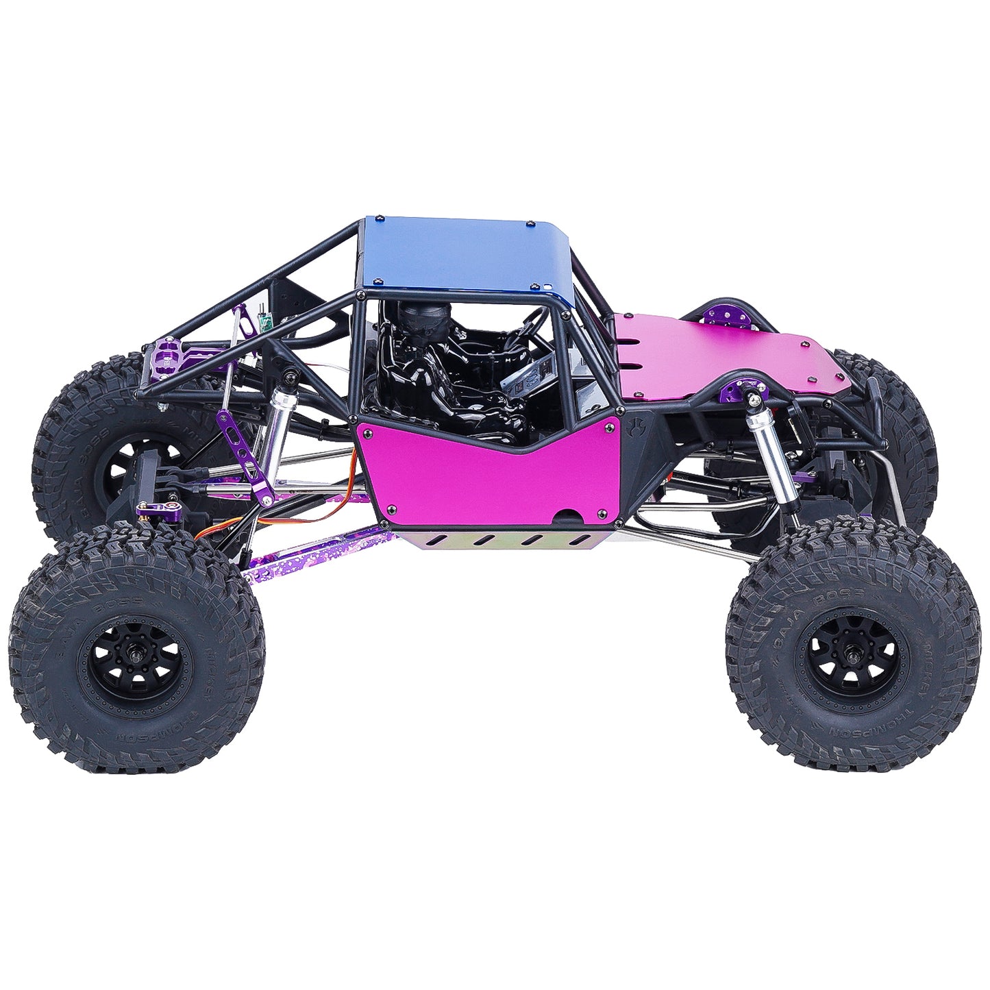 TCRC Aluminum RC Body Guard Armor Protective Shell Plate Set for Axial 1/8 AXP8 Gilamon Trail Buggy