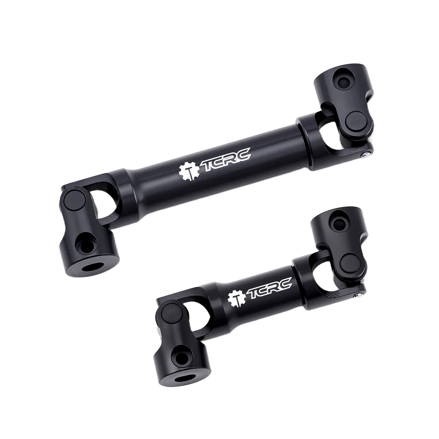 TCRC 2PCS Hard Alloy Steel 4140 Chromoly Drive Shafts Set for 1/18 TRX4M Defender Bronco Crawler Truck Upgrade