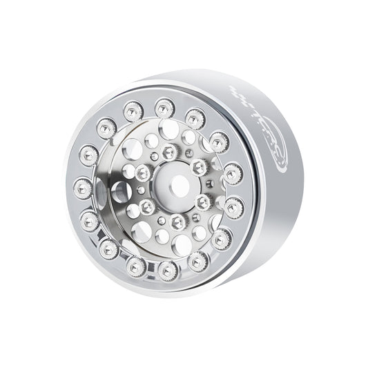 TCRC 4PCS Aluminum Deep Dish 1.0Inch Beadlock Wheels Hubs