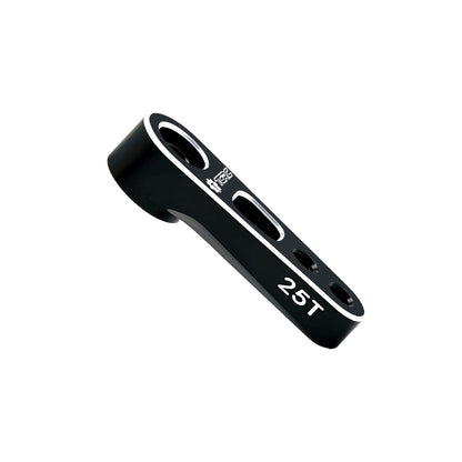 TCRC 7075 Aluminum Front 25T Servo Horn with M3 Threaded Holes for Axial 1/8 AXP8 Gilamon Trail Buggy