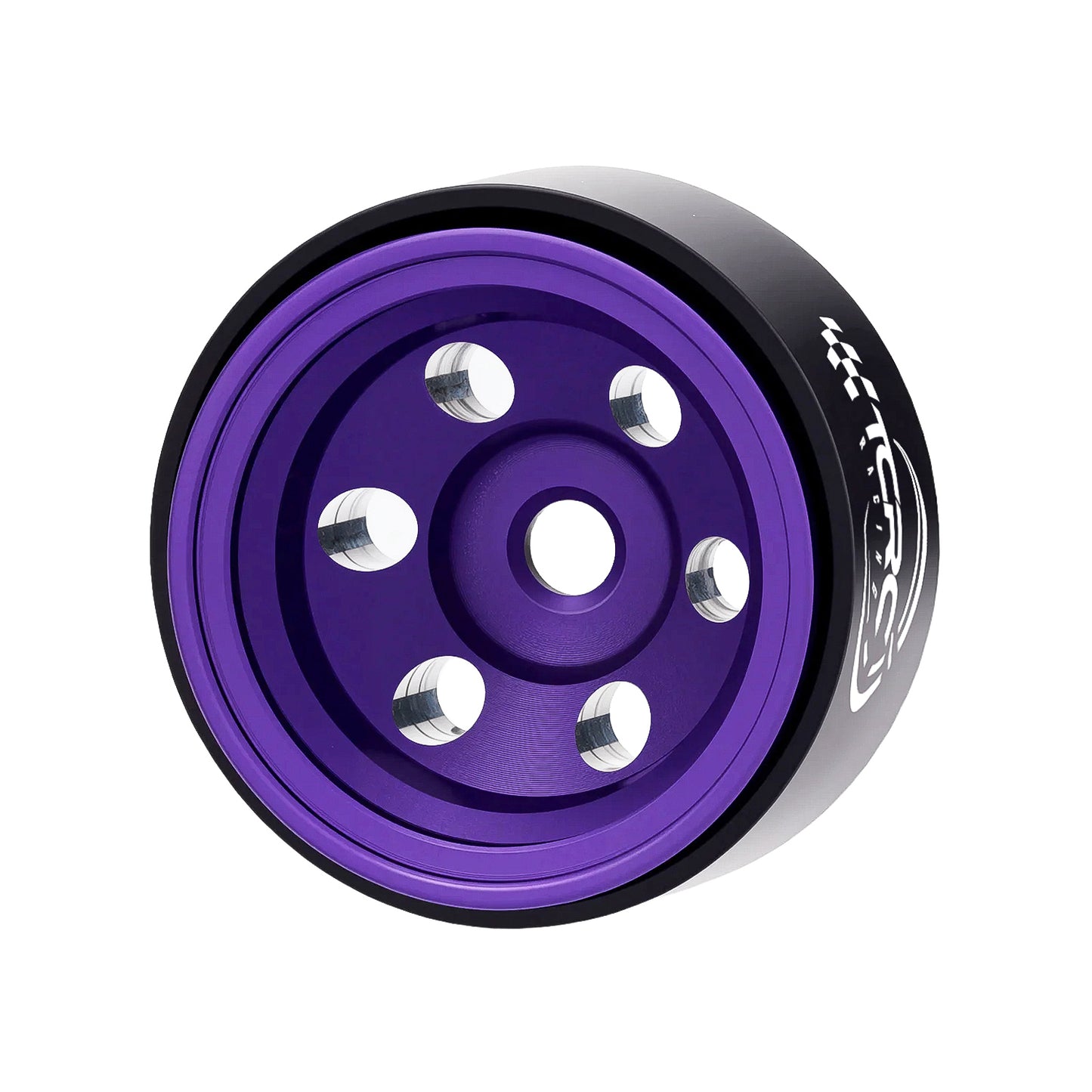 TCRC Deep Dish Aluminum 0.7” Beadlock Wheels Hubs for 1/30 Axial SCX30 1/32 Redcat Ascent-32