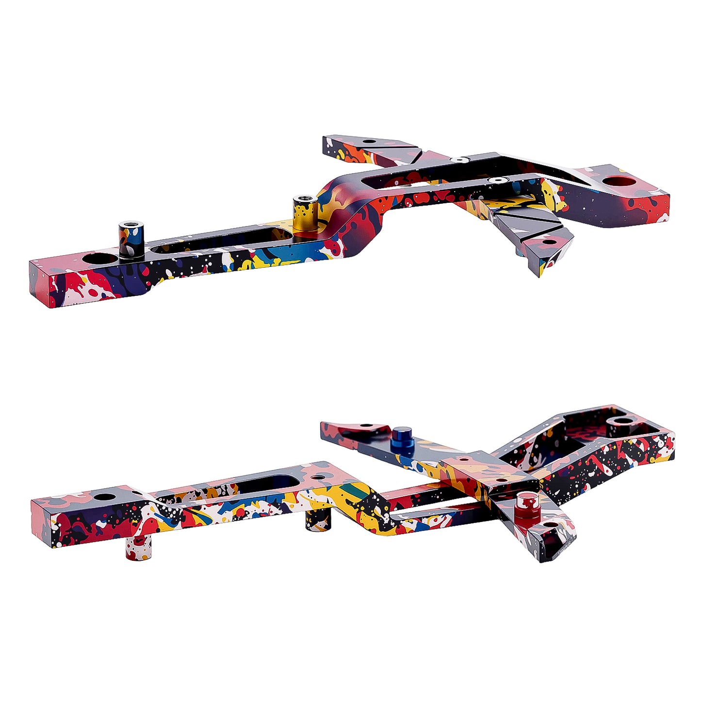 TCRC Splash Anodizing Aluminum Front Chassis Brace for 1/8 Traxxas Maxx Slash