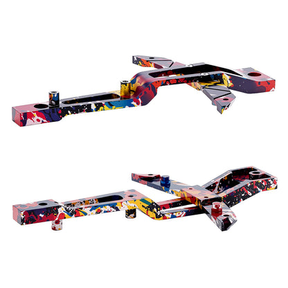 TCRC Splash Anodizing Aluminum Front Chassis Brace for 1/8 Traxxas Maxx Slash