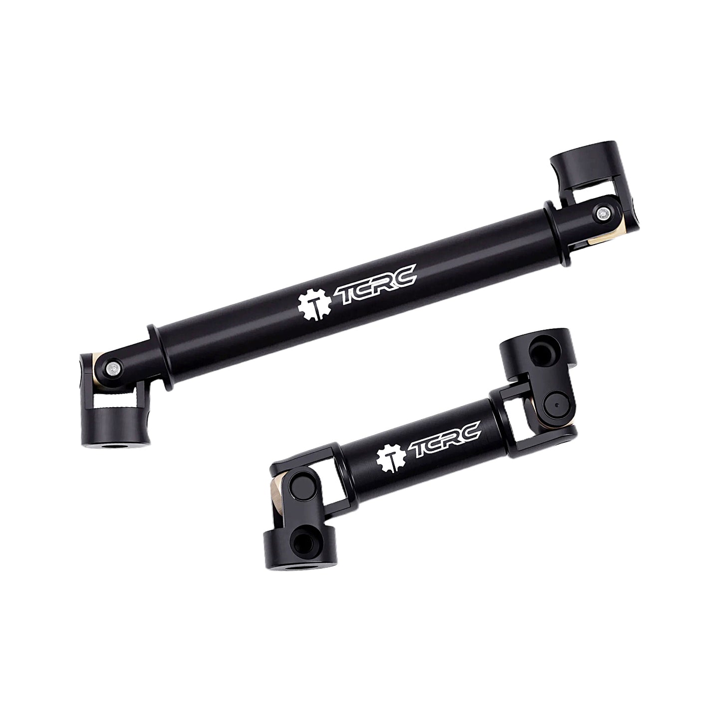 TCRC 2PCS Hard Alloy Steel 4140 Chromoly Drive Shafts For 1/24 Axial SCX24 Gladiator Dodge Power Wagon