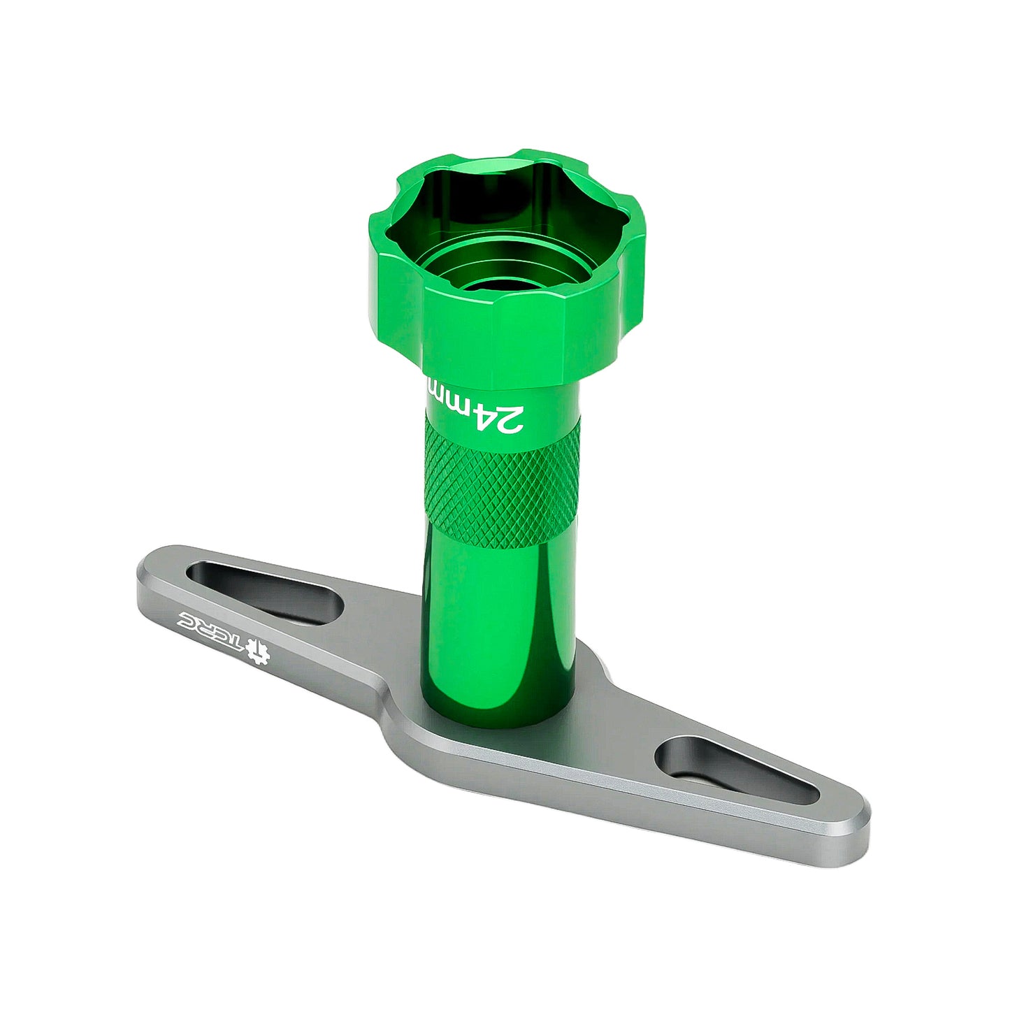TCRC 24mm Wheel Hex Nut Socket Sleeve Wrench RC Spanner Repair Tool with Lightning bolt-shaped Design For 1/5 scale RC Monster Truck Buggy Car