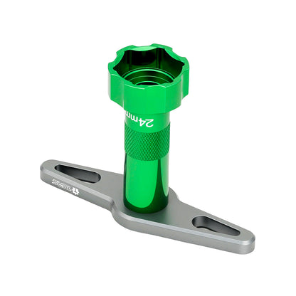 TCRC 24mm Wheel Hex Nut Socket Sleeve Wrench RC Spanner Repair Tool with Lightning bolt-shaped Design For 1/5 scale RC Monster Truck Buggy Car