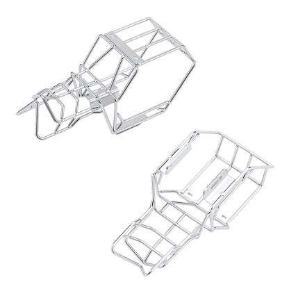 TCRC Metal Roll Cage Body Shell with Aluminum LED Lamp Holder for 1/24 Axial AX24 XC-1