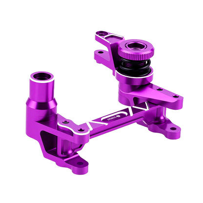 TCRC Aluminum Servo Saver Steering Bellcrank Assembly Set for 1/8 Traxxas Maxx Slash