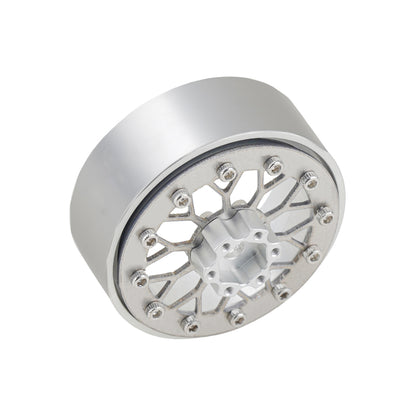 TCRC 4PCS Grade 5 Titanium Wheel Face Aluminum 1.3 Inch Wheels Hubs