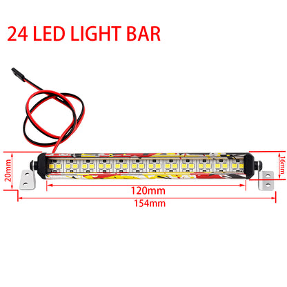 TCRC RC Light Bar Roof Light Kit