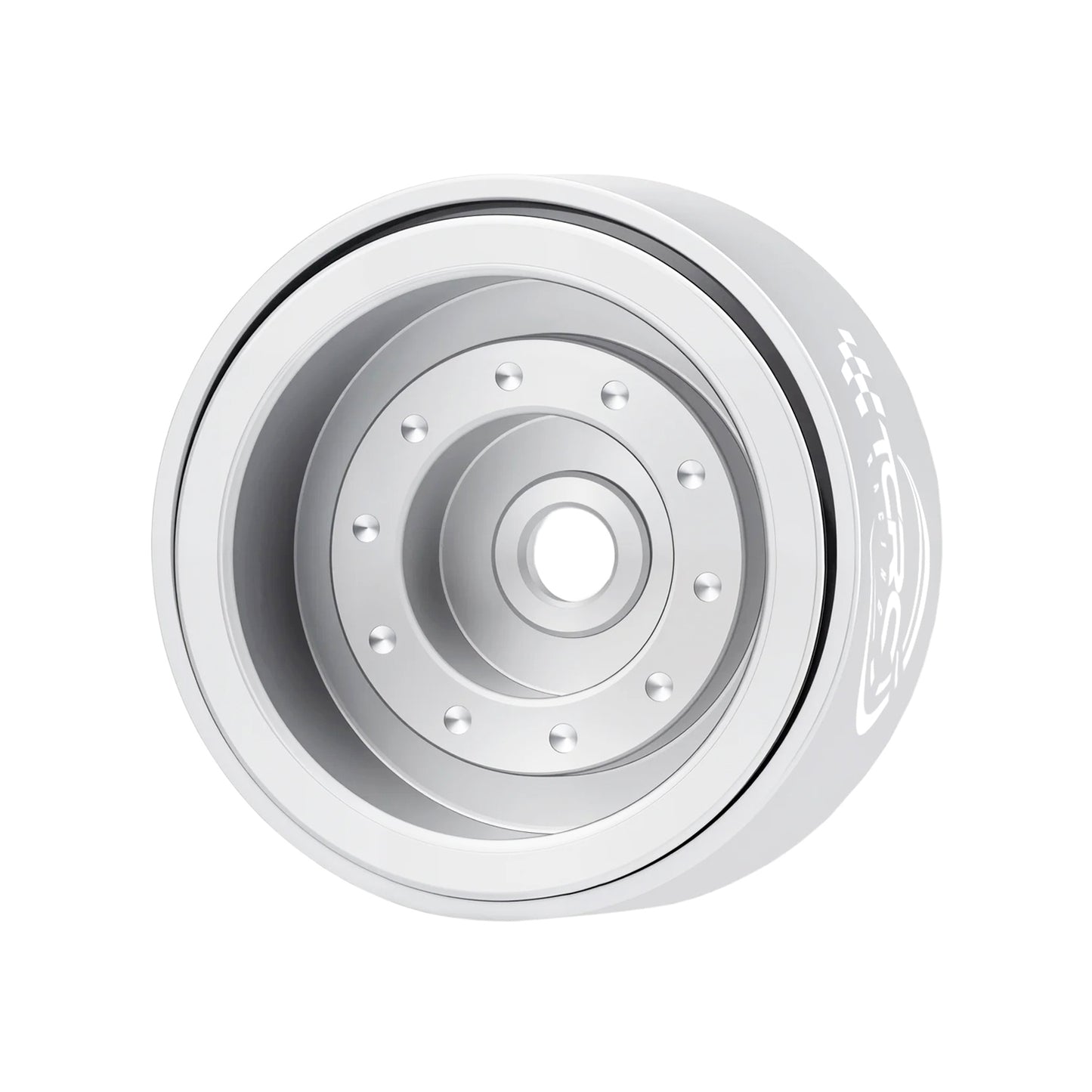 TCRC Deep Dish Aluminum 0.7inch Beadlock Wheels Hubs for 1/30 Axial SCX30 1/32 Redcat Ascent-32