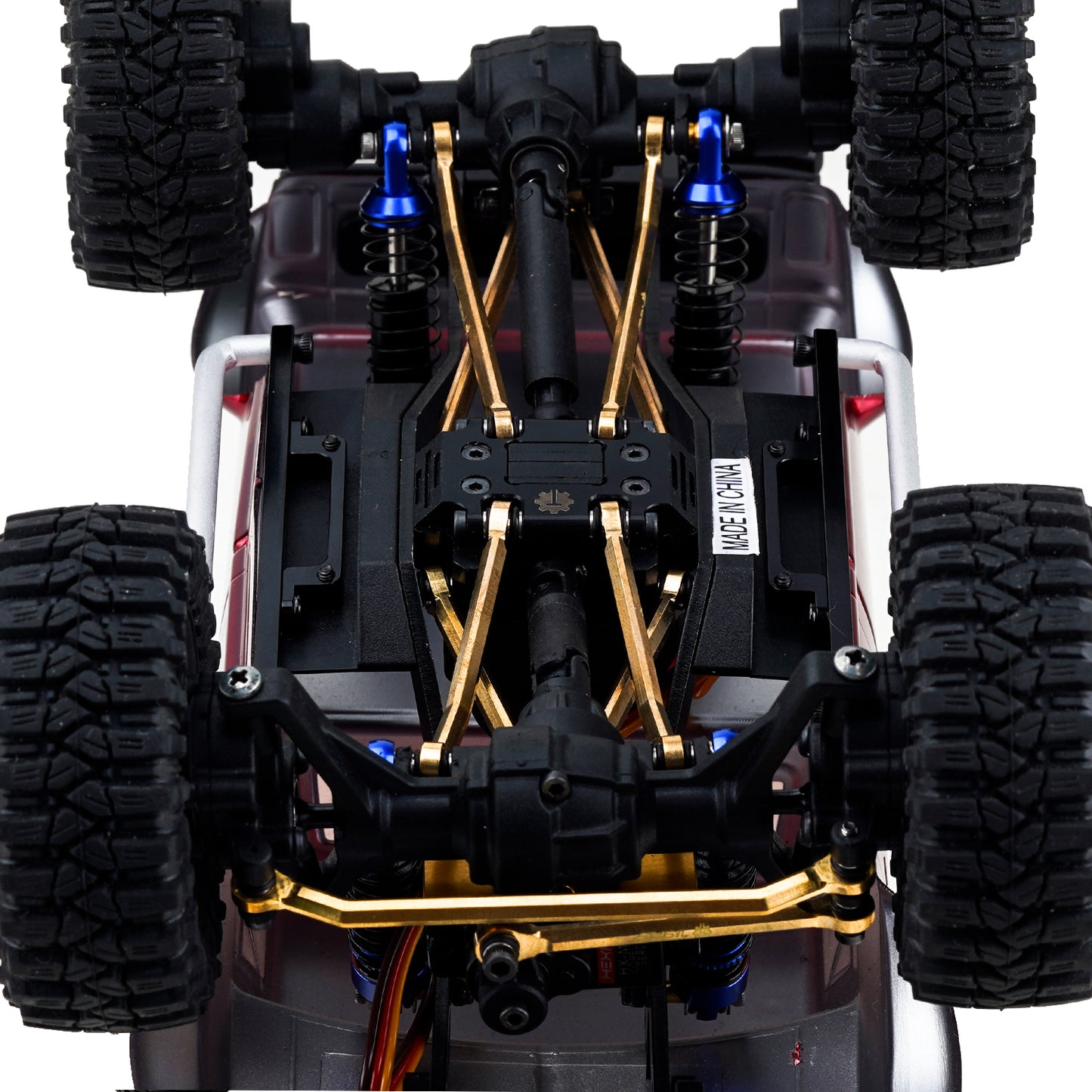 TCRC Brass High Clearance Chassis Links set for Redcat Ascent-18