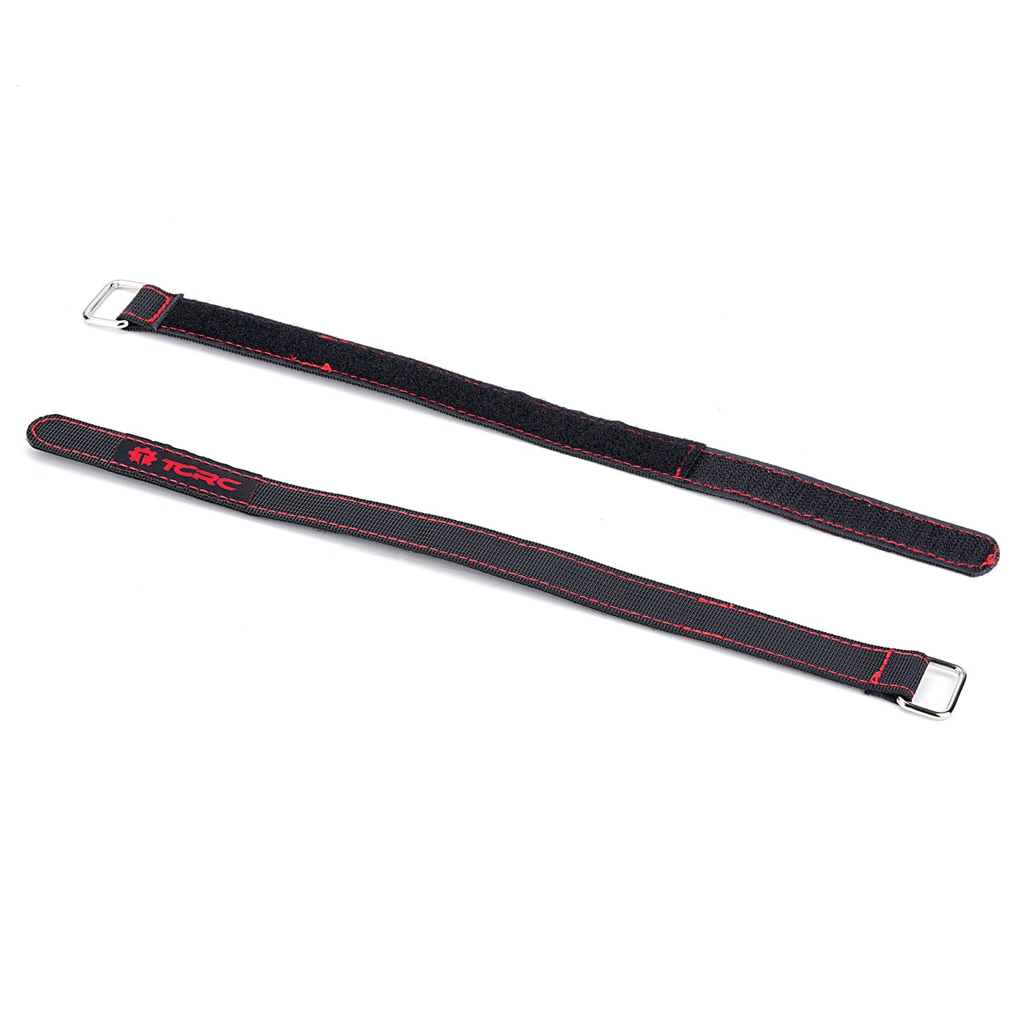 TCRC 2PCS 20x300MM Kevlar Stitched RC Battery Straps Reusable Cable Straps Adjustable Cinch Straps
