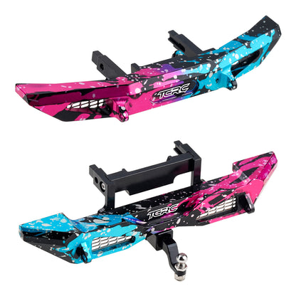 TCRC Aluminum Front and Rear Bumpers Set for 1/18 TRX4M Bronco