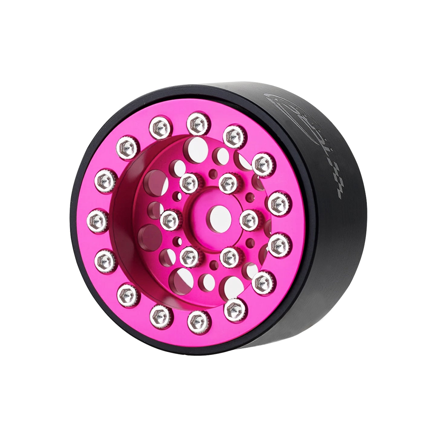 TCRC 4PCS Aluminum Deep Dish 1.0Inch Beadlock Wheels Hubs