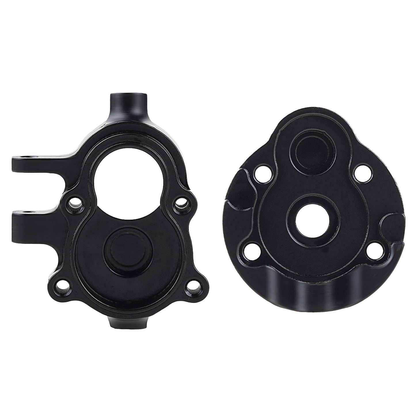 TCRC Brass Front Steering Knuckles Outer Portal Cover+Inner Portal Cover Housing 33g/Pair Weights for Redcat Ascent-18
