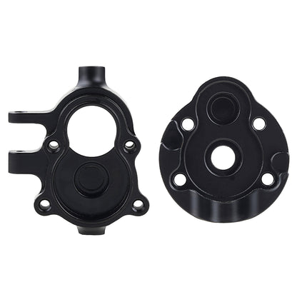 TCRC Brass Front Steering Knuckles Outer Portal Cover+Inner Portal Cover Housing 33g/Pair Weights for Redcat Ascent-18