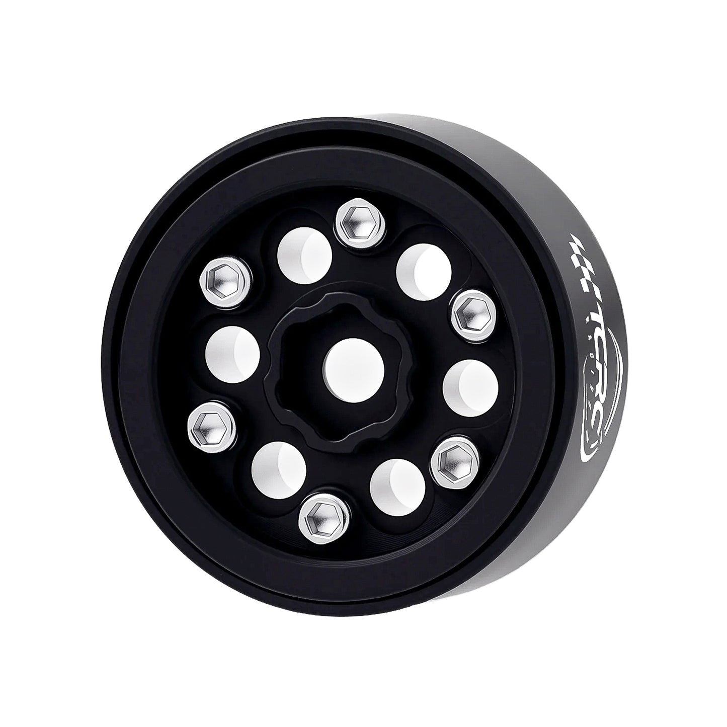 TCRC Deep Dish Aluminum 0.7” Beadlock Wheels Hubs for 1/30 Axial SCX30 1/32 Redcat Ascent-32