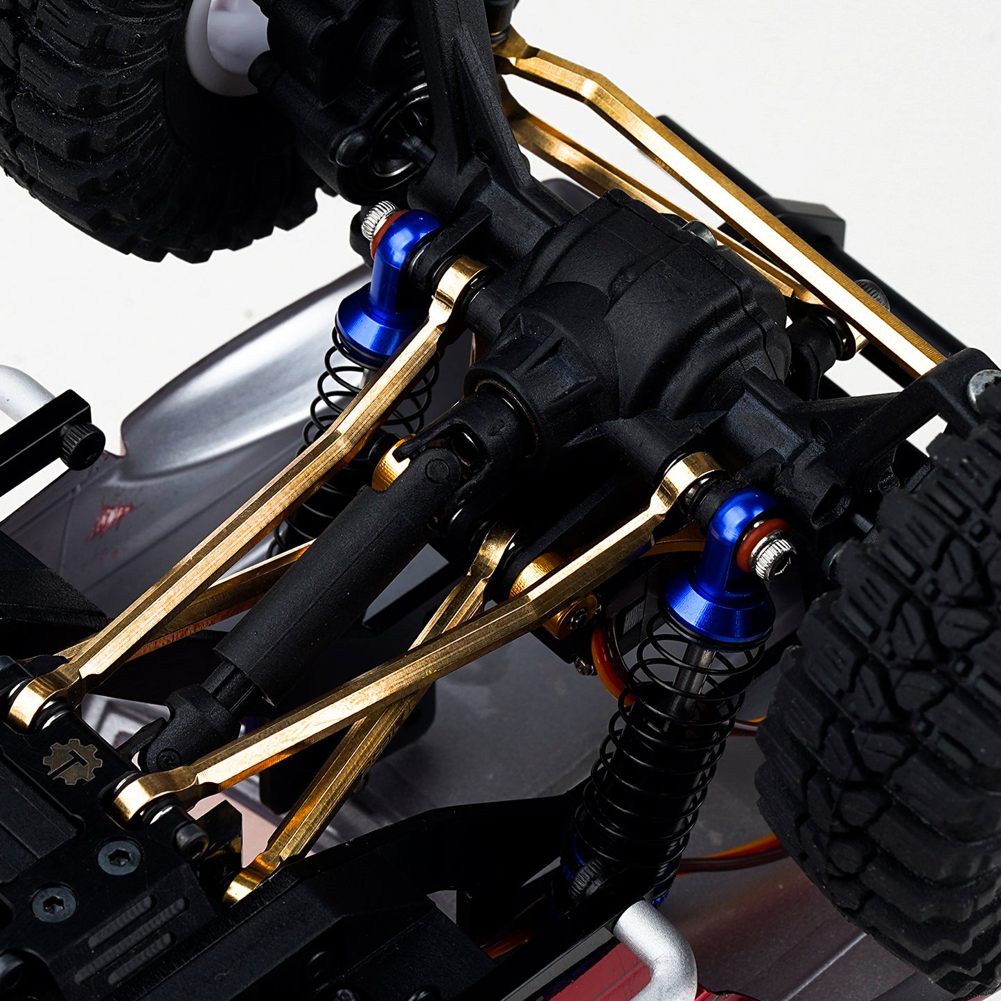 TCRC Brass High Clearance Chassis Links set for Redcat Ascent-18