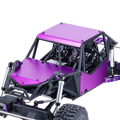 TCRC Aluminum RC Body Guard Armor Protective Shell Plate Set for Axial 1/8 AXP8 Gilamon Trail Buggy