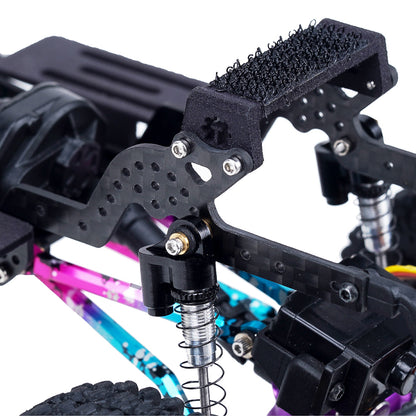 TCRC Carbon Fiber LCG Chassis Kit Frame Rail for Axial SCX24 Chevrolet C10 JLU Bronco Base Camp 1/24 RC Crawler Car