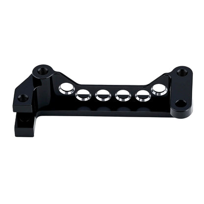 TCRC Aluminum Front Axle Tie Rod Bracket Seat Pull Rod Base for Axial 1/8 AXP8 Gilamon Trail Buggy
