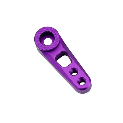 TCRC 7075 Aluminum Front 25T Servo Horn with M3 Threaded Holes for Axial 1/8 AXP8 Gilamon Trail Buggy