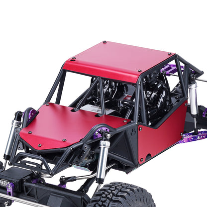 TCRC Aluminum RC Body Guard Armor Protective Shell Plate Set for Axial 1/8 AXP8 Gilamon Trail Buggy