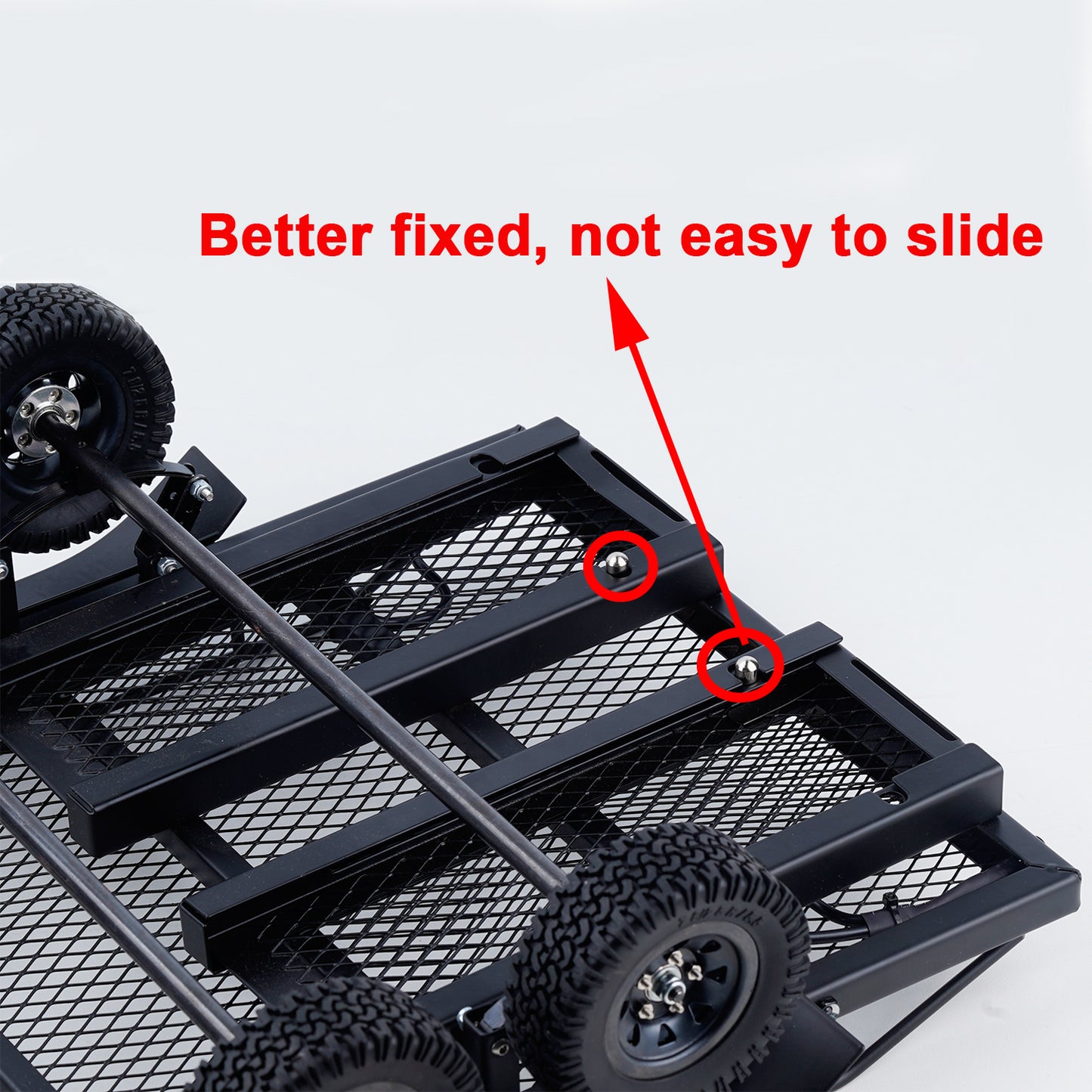 TCRC Heavy Duty Truck Trailer for 1/10 RC Crawler Car
