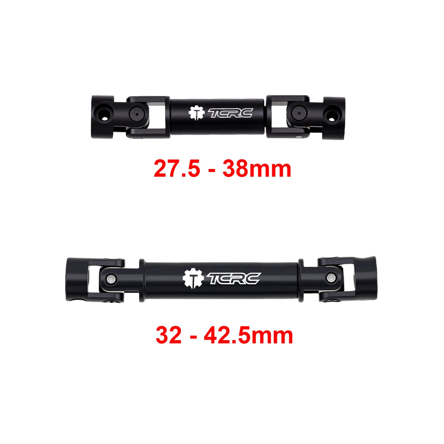 TCRC 2PCS Hard Alloy Steel 4140 Chromoly Drive Shafts for Redcat Ascent-32 1/32