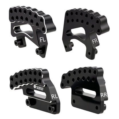 TCRC 4PCS Aluminum Adjustable Shock Mount Front Rear Suspension Bracket Shock Absorber Holder for HPI Venture18
