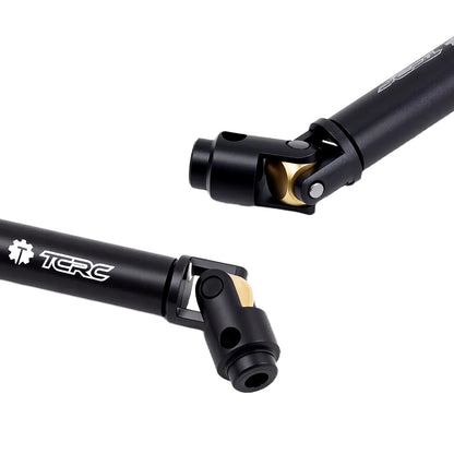 TCRC 2PCS Hard Alloy Steel 4140 Chromoly Drive Shafts for Axial SCX30  1/30 RC Crawler Car Upgrades