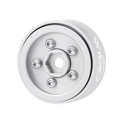 TCRC Deep Dish Aluminum 0.7inch Beadlock Wheels Hubs for 1/30 Axial SCX30 1/32 Redcat Ascent-32