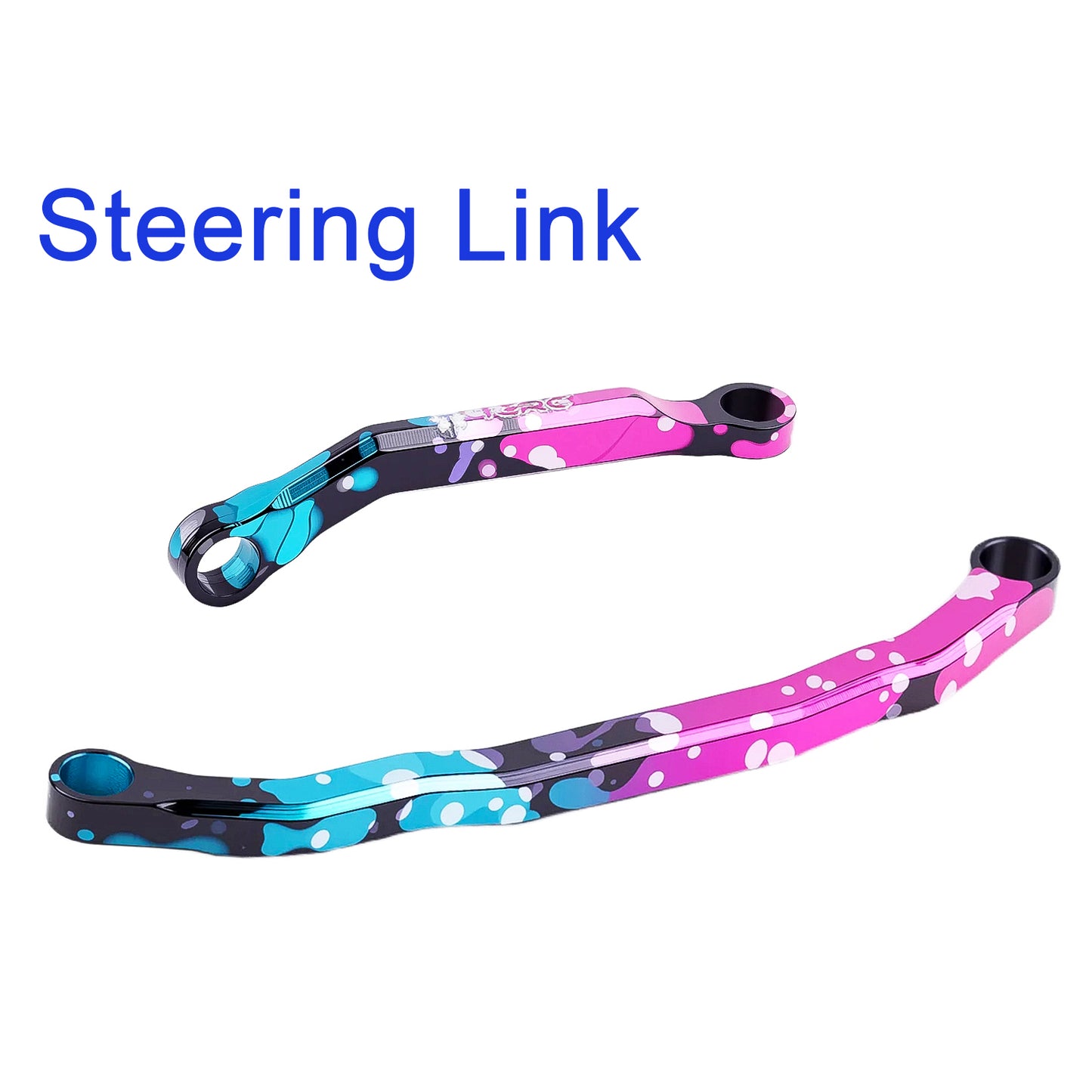 TCRC Splash Anodizing Aluminum High Clearance Chassis Links Set for Axial SCX30 1/30 RC Crawler Car Upgrades