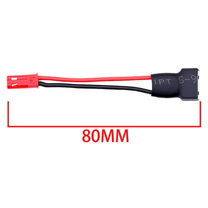 TCRC 5PCS Servo to 3S/4S Lipo Balance Port Connectors JST-XH Balance Male Plug to JST Male Plug Adapter