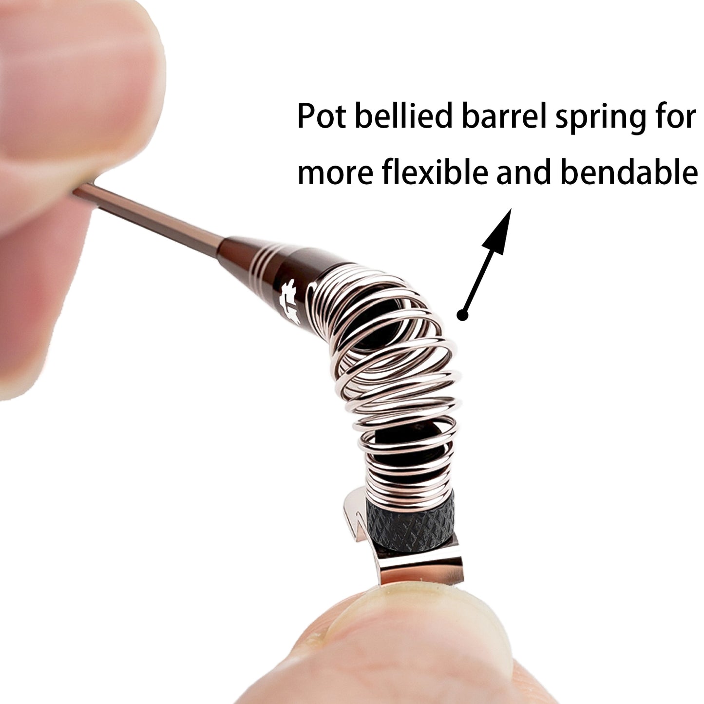 TCRC 80mm&100mm Decorative RC Car Hard Spring Antenna with GR5 Titanium Mast Set for 1/24 1/18 RC Crawler Car