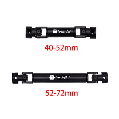 TCRC 2PCS Hard Alloy Steel 4140 Chromoly Drive Shafts For 1/24 Axial SCX24 C10 JLU Bronco Base Camp 4Runner