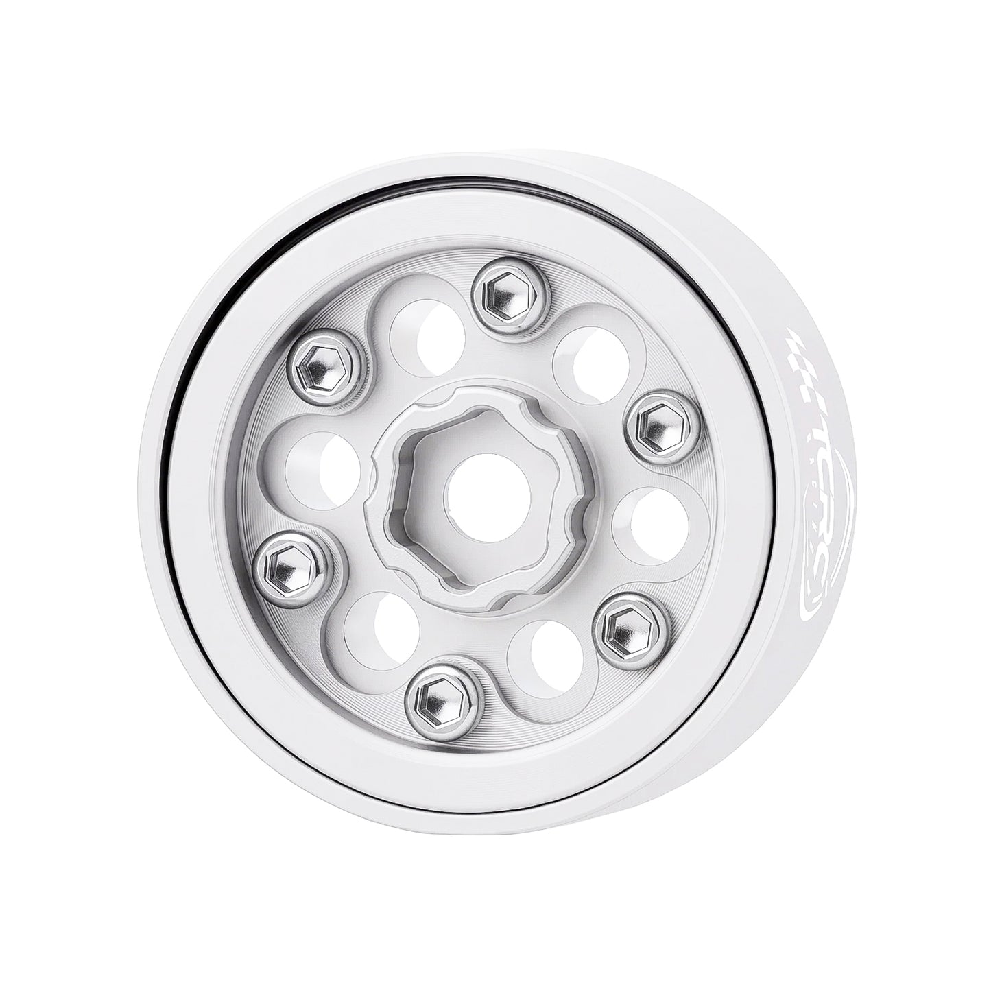 TCRC Deep Dish Aluminum 0.7” Beadlock Wheels Hubs for 1/30 Axial SCX30 1/32 Redcat Ascent-32