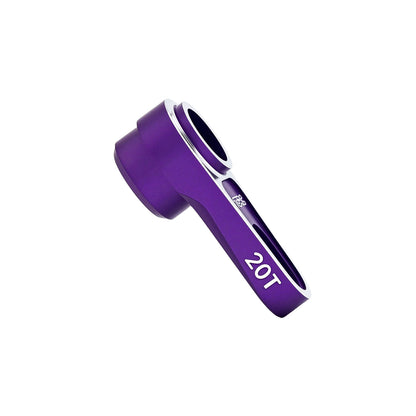 TCRC 7075 Aluminum Rear 20T Servo Horn with Adjustable connecting rod for Axial 1/8 AXP8 Gilamon Trail Buggy
