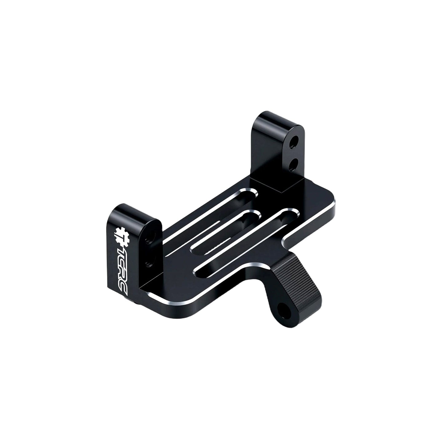 TCRC 2pcs Aluminum Front and Rear Servo Brace Mount Bracket for HPI Venture18