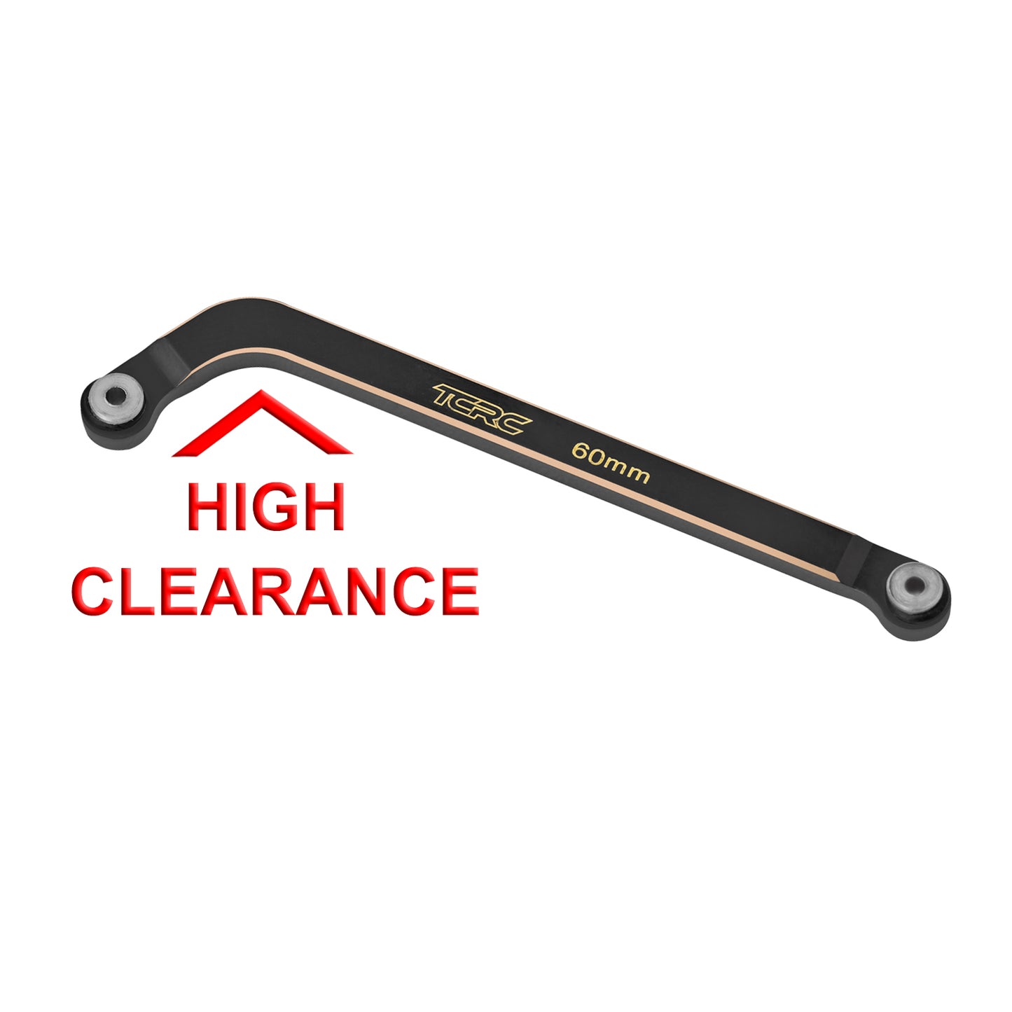 TCRC 8PCS Brass High Clearance Chassis Suspension Links Rod Linkage Set for Axial AX24 XC-11/24