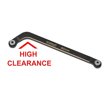 TCRC 8PCS Brass High Clearance Chassis Suspension Links Rod Linkage Set for Axial AX24 XC-11/24
