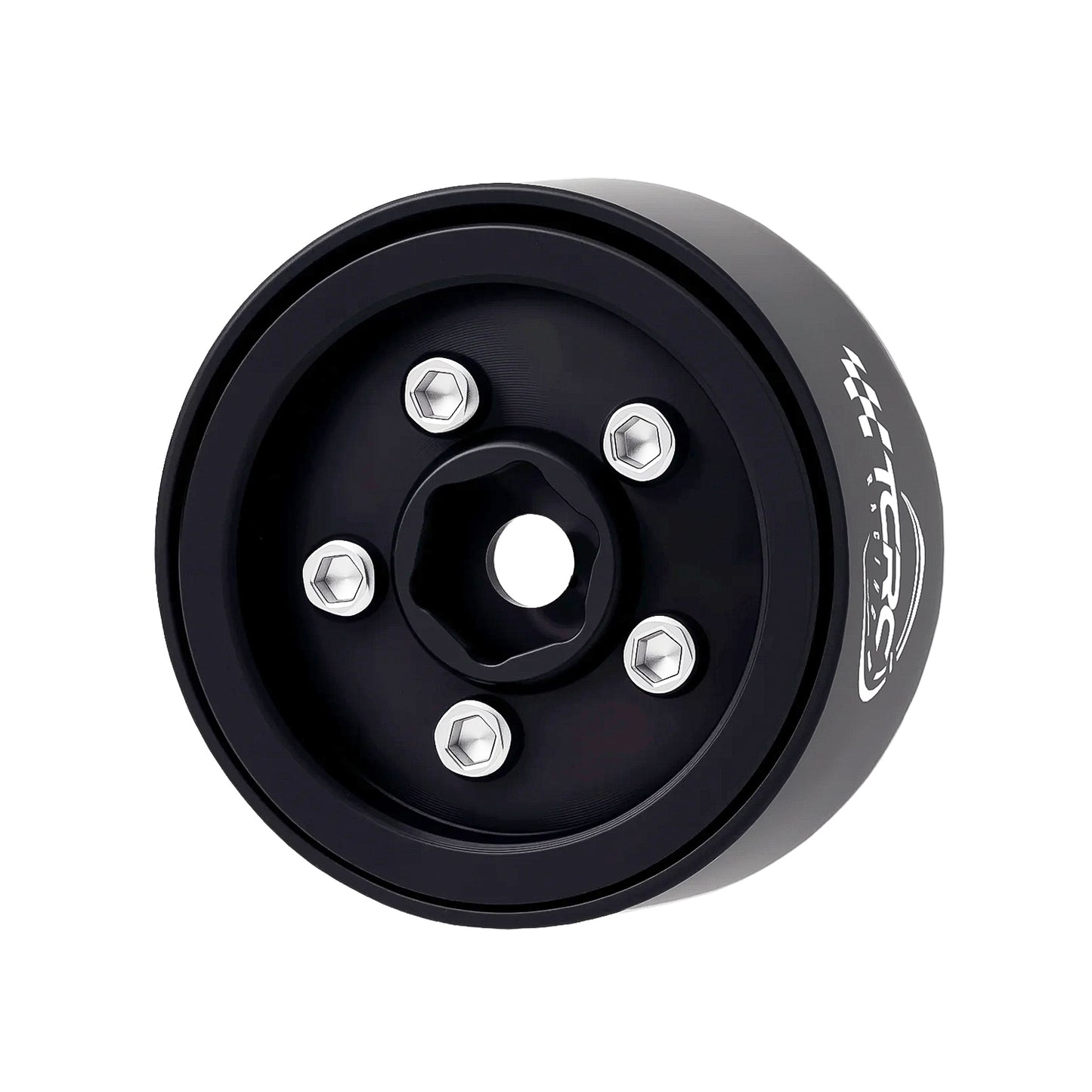 TCRC Deep Dish Aluminum 0.7inch Beadlock Wheels Hubs for 1/30 Axial SCX30 1/32 Redcat Ascent-32